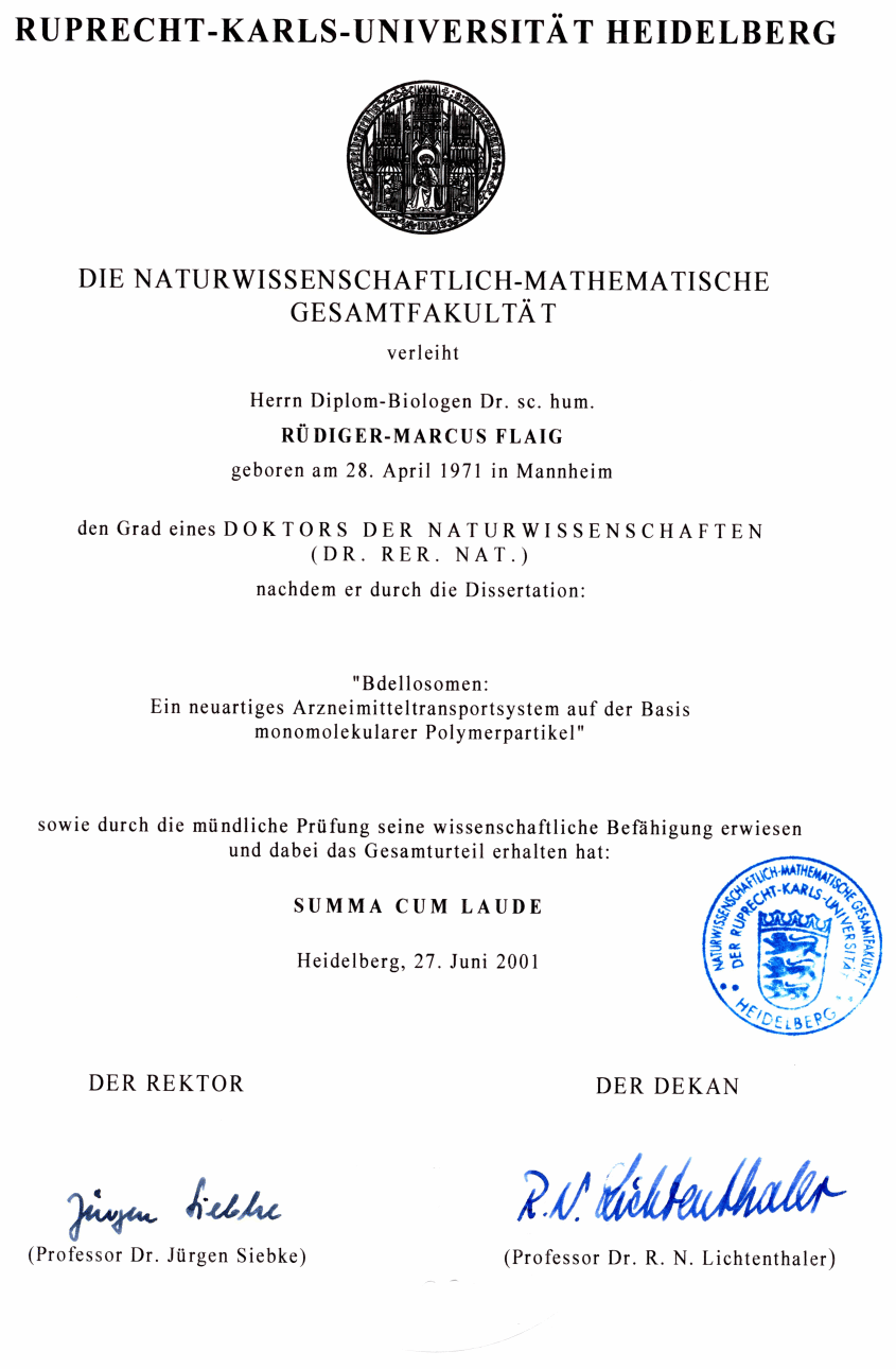 Dr. rer. nat. (summa cum laude)